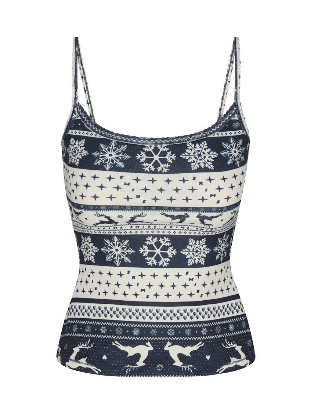 SKIMS Logo Plush Pointelle Cami
